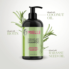 Mielle Organics Rosemary Mint Strengthening Shampoo - 355ml