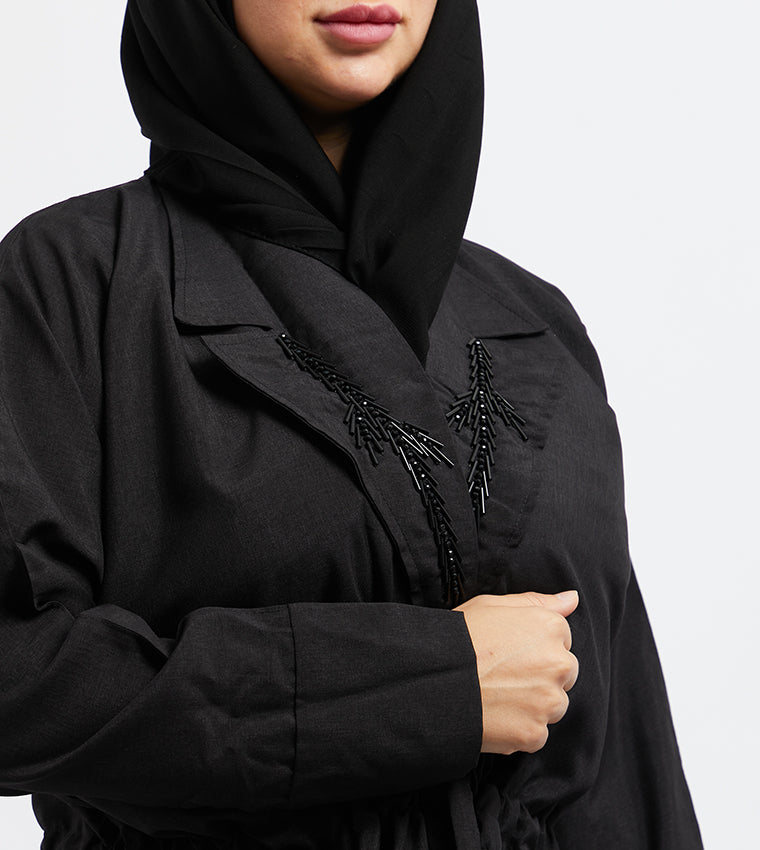 Embellished Long Sleeves Abaya