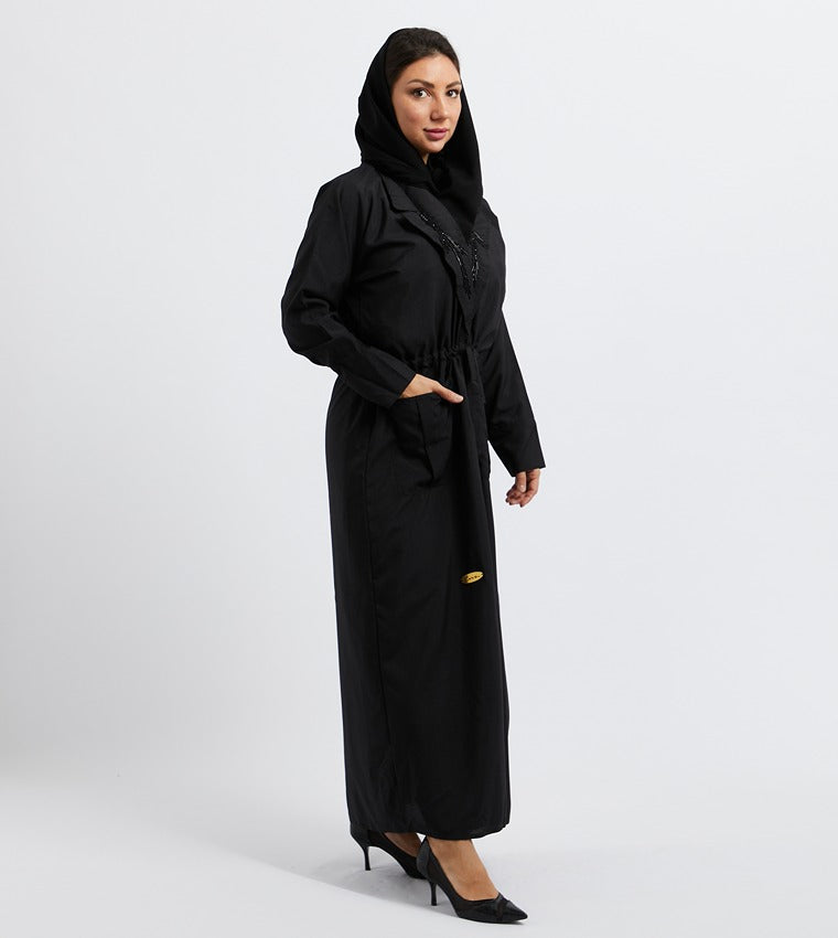 Embellished Long Sleeves Abaya