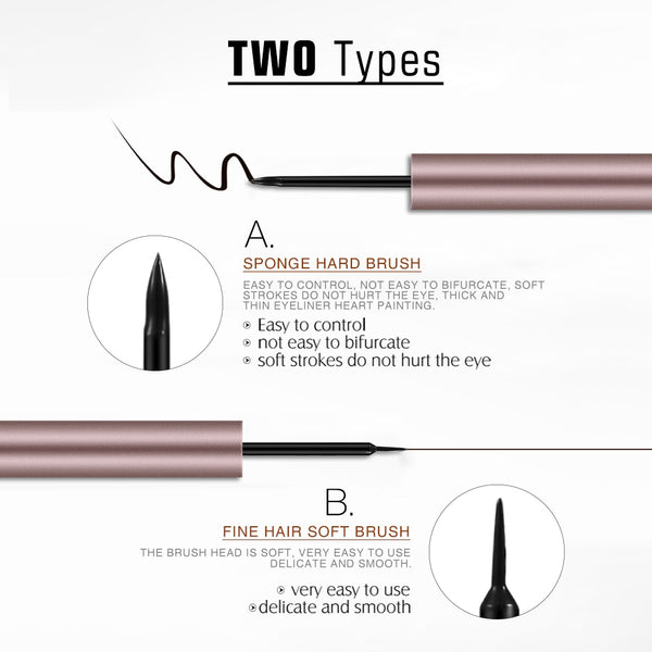 Rose Gold Waterproof Liquid Eyeliner