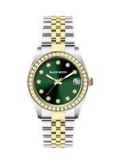 Blackmoon- Datejust Green Dial Analog Watch