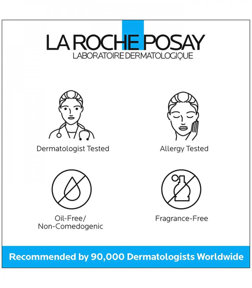 La Roche-Posay foaming gel wash for oily and sensitive skin, 400 ml